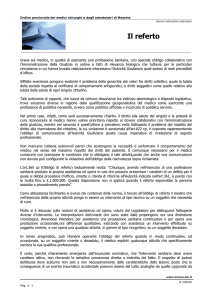 Il referto - OMCeO-ME