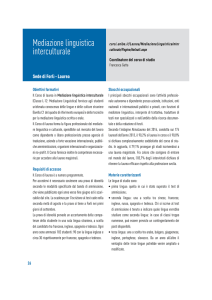 Mediazione linguistica interculturale