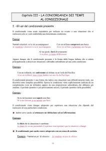 lezione sul futuro nel passato - E