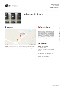 Volantinaggio Firenze Mappa Descrizione Contatti