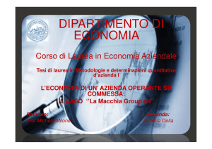 dipartimento di economia