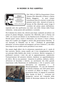 in ricordo di pilo albertelli