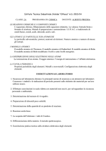 LE REAZIONI CHIMICHE E I COMPOSTI CHIMICI L`equazione