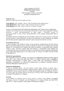 Religioni del mondo classico