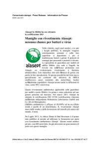 Maniglie con rivestimento Alasept: nessuna chance per batteri e virus