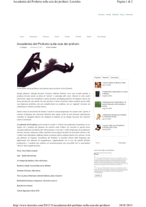 Scarica il pdf - Accademia del Profumo