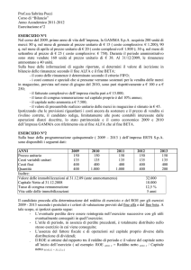 Esercitazione n.2 Soluzioni