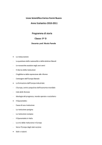 5d storia - “Fermi” (Nuoro)