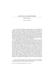 I tre studi che qui si pubblicano insieme nascono da