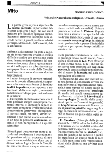 Vedi anche Naturalismo religioso, Oracolo, Omero La parola greca