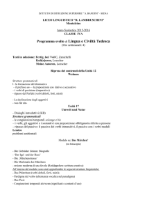 Tedesca - liceo linguistico Lambruschini