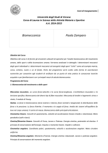 Anatomia I - univr dsnm - Università degli Studi di Verona