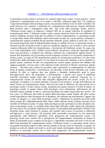 Psicologia sociale