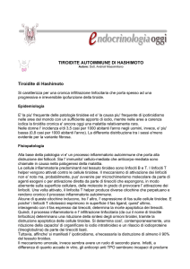 tiroidite di Hashimoto
