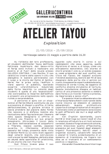 Explosition - Galleria Continua