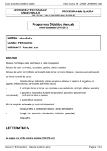 vedi PDF - `Galileo Galilei`