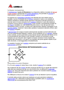 PONTE DI WHEATSTONE  (69