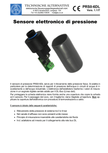 Sensore elettronico di pressione