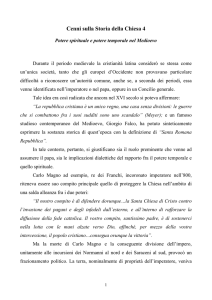 Cenni sulla Storia della Chiesa 4