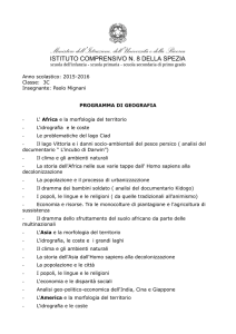 Geografia - classe 3ªC