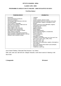 inglese - Istituto "Bandini"