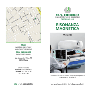 RISONANZA MAGNETICA