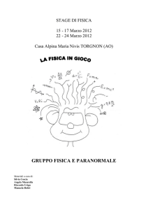 gruppo fisica e paranormale
