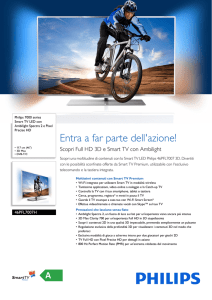46PFL7007H/12 Philips Smart TV LED con Ambilight Spectra 2 e