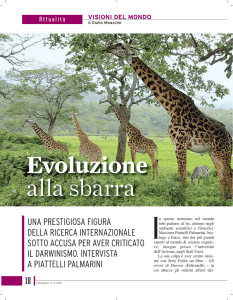 Evoluzione alla sbarra