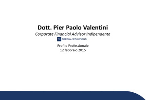 CV Pier Paolo Valentini