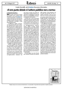 Il vero punto debole è il settore pubblico non a norma