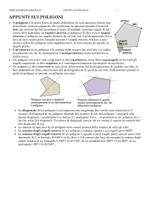 appunti sui poligoni