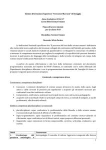 SCIENZE UMANE - Farina Silvia