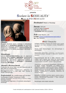 Svelare la SESSUALITA`