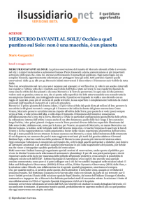 Occhio a quel puntino sul Sole: non è una macchia, è un pianeta