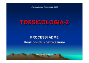 tossicologia-2 - Dipartimento di Farmacia