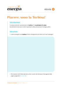 Piacere, sono la Turbina! - energia che crea energia