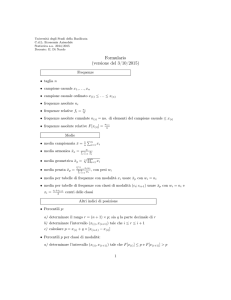 Formulario - Università degli Studi della Basilicata
