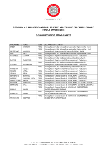 Elenco - Unibo