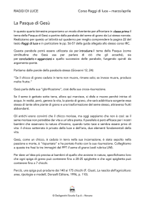 La Pasqua di Gesù