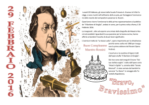 Buon Compleanno Maestro Rossini