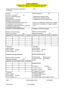 Schema funzionale descrittivo A e B