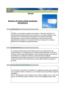 BP260 Sensore di misura della pressione atmosferica