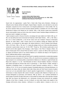 Scheda tratta da Mauro Natale, catalogo dei dipinti, Milano 1982