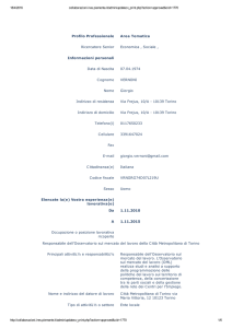 C.V. - IRES Piemonte