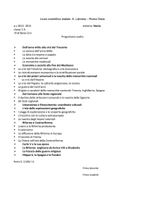 Programma svolto