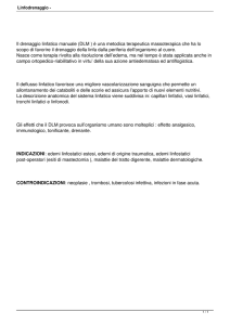 Linfodrenaggio - centro fisioterapico milanese