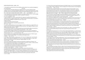 ESERCIZI RIASSUNTIVI ONDE – SUONO – LUCE 1. Una corda di 5