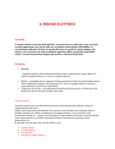 IL RISCHIO ELETTRICO