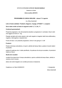 lingua inglese - iis castelnovo ne` monti